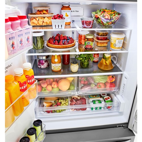 LG - 31 CF 3 Door French Door, Ice and Water with Dual Ice - LRFXS3106S