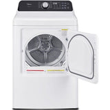 Midea - 7.0 CF Gas Dryer, Sensor Dry - MLTG45N4BWW