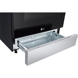 LG - 5.8 CF Gas Single Oven Slide-In Range, EasyClean Plus Self Clean, ThinQ - LSGL5831F