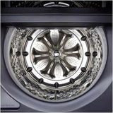 LG - 5.5 CF Top Load Washer,LCD Digital Dial Control,TurboWash3D,Easy Unload - WT8600CB