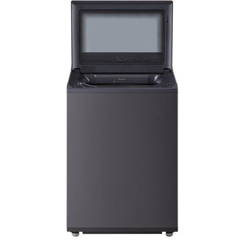 LG - 5.5 CF Top Load Washer, TurboWash 3D, Wi-Fi, Easy Unload - WT8400CB