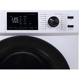 Magic Chef - 2.7 Cu Ft Washer Dryer Combo - White - MCSCWD27W5