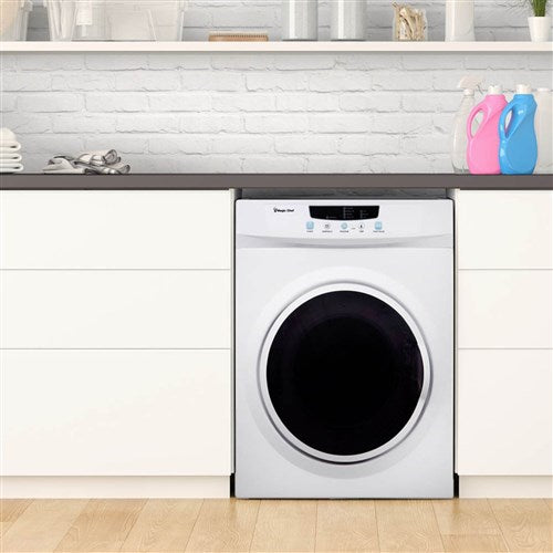 Magic Chef - 3.5 Cu Ft Compact Dryer - MCSDRY35W