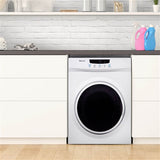 Magic Chef - 3.5 Cu Ft Compact Dryer - MCSDRY35W