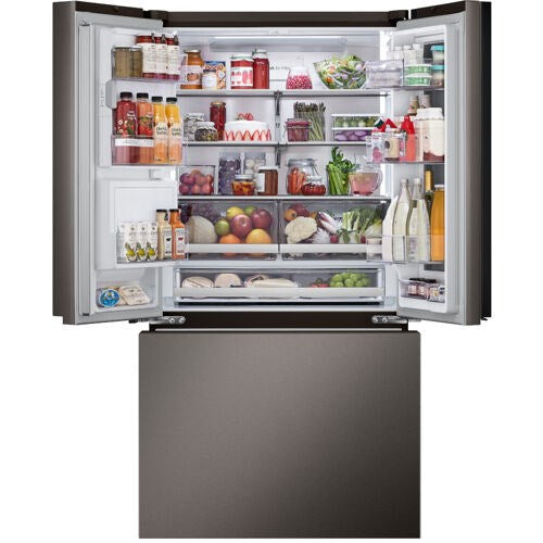 LG - 26 CF Counter Depth 3 Door French Door, Mirror InstaView DID - LRYKC2606D