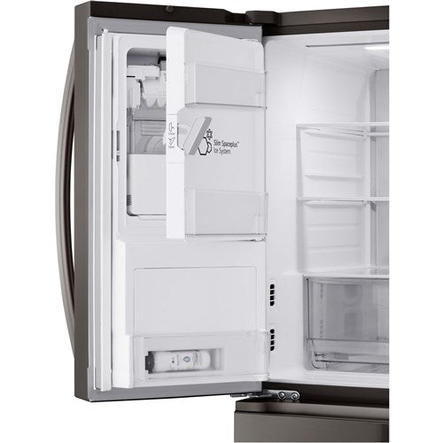 LG - 29 CF 4-Door French Door Refrigerator, Full Convert Drawer, Dual Handle - LF29H8330D