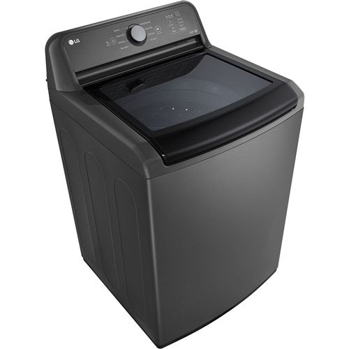 LG - 4.1 CF Ultra Large Capacity Top Load Washer, Agitator - WT6105CM