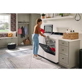 LG - 5.5 CF Top Load Washer, TurboWash 3D, Wi-Fi, Easy Unload - WT8400CW