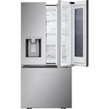 LG - 31 CF Standard Depth Max 3 Door Ref,InstaView DID,Dual Ice,Pocket Handle - LF25S6560S