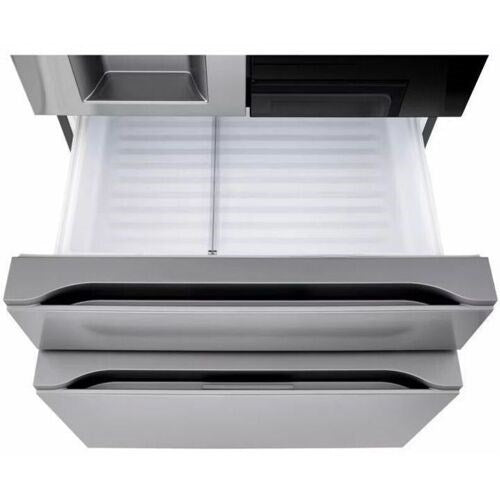 LG - 29 CF 4-Door French Door,InstaView Edge to Edge and Ice&Water Dispenser - LF29S8250S