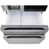 LG - 29 CF 4-Door French Door,InstaView Edge to Edge and Ice&Water Dispenser - LF29S8250S