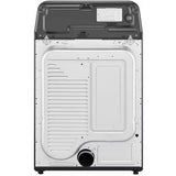 LG - 7.3 CF Electric Dryer, Sensor Dry, NeverRust Stainless Steel Drum - DLE6100M
