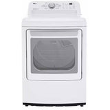 LG - 4.8 Top Load Washer (WT7155CW) & 7.3 CF Electric Dryer (DLE7150W) - WT7155CW-E-KIT