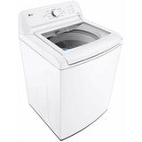 LG - 4.1 CF Ultra Large Capacity Top Load Washer, Impeller - WT6100CW