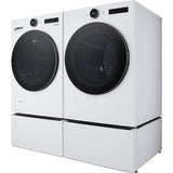 LG - 4.5 CF Front Load Washer (WM5500HWA) & 7.4 CF Electric Dryer (DLEX5500W) - WM5500HWA-E-KIT
