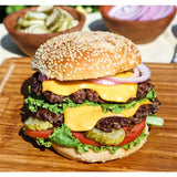 Cuisinart Grill - Cast Iron Smash Burger Press, Cooks Food Evenly - CISB-111