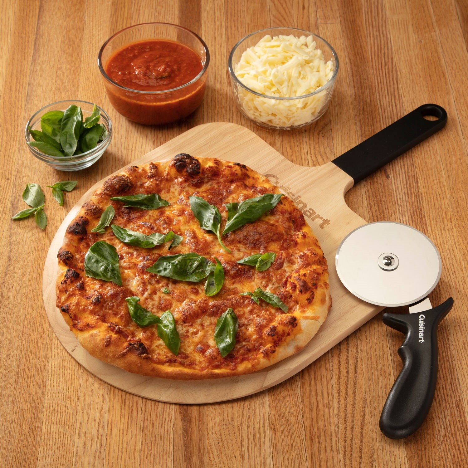 Cuisinart Grill - 5 Pc Pizza Prep & Serve Kit - CPS-3216