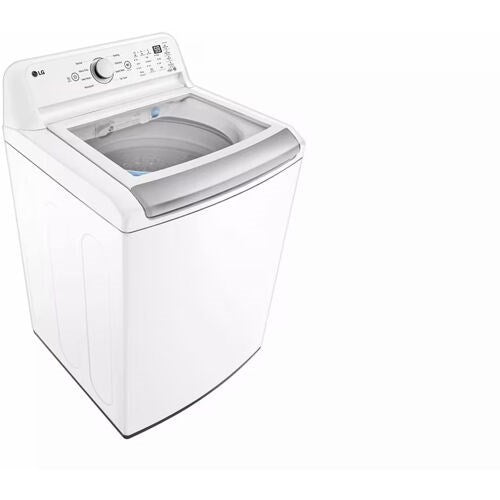 LG - 4.8 Top Load Washer (WT7155CW) & 7.3 CF Electric Dryer (DLE7150W) - WT7155CW-E-KIT