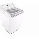 LG - 4.8 Top Load Washer (WT7155CW) & 7.3 CF Electric Dryer (DLE7150W) - WT7155CW-E-KIT