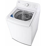 LG - 4.1 CF Ultra Large Capacity Top Load Washer, Impeller - WT6100CW
