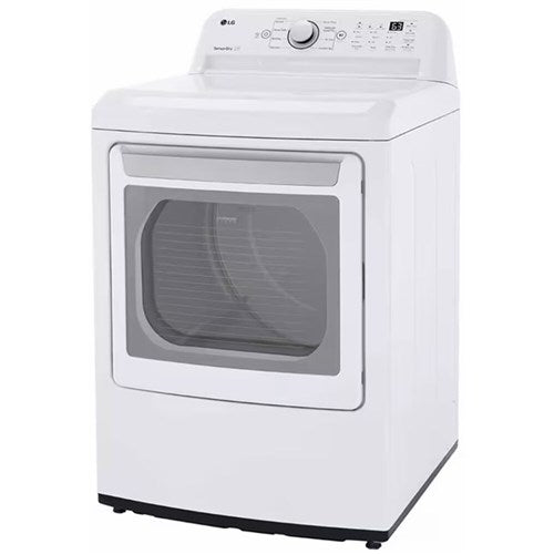 LG - 4.8 Top Load Washer (WT7155CW) & 7.3 CF Gas Dryer (DLG7151W) - WT7155CW-G-KIT