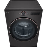 LG - 7.4 CF Ultra Large Capacity Electric Dryer w/ Sensor Dry and TurboSteam - DLEX6500B