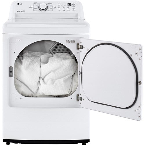 LG - 7.3 CF Ultra Large High Efficiency Electric Dryer - DLE7000W