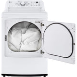 LG - 7.3 CF Ultra Large High Efficiency Electric Dryer - DLE7000W