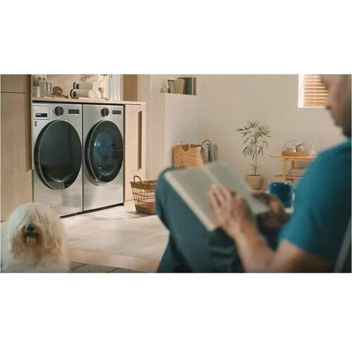 LG - 7.8 CF Dual Inverter Heat Pump Ventless Dryer with Direct Drive - DLHC5502V