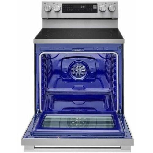 LG - 6.3 CF / 30" Smart Electric Range, New Handle, AirFry, InstaView, ESTAR - LREN6325XE