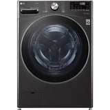 LG - 5.0 CF Front Load Washer (WM4200HBA) & 7.4 CF Electric Dryer (DLEX4200B) - WM4200HBA-E-KIT
