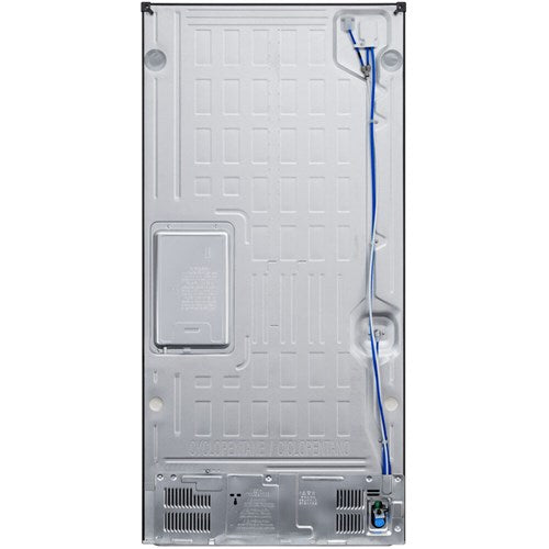 LG - 25 CF Standard Depth Max French Door with Dual Handle, 33 Wide, Dual Ice - LF25H6330D