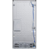 LG - 25 CF Standard Depth Max French Door with Dual Handle, 33 Wide, Dual Ice - LF25H6330D