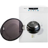 Magic Chef - 3.5 Cu Ft Compact Dryer - MCSDRY35W