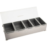 Cuisinart Grill - Condiment & Topping Station for Pizza, Omelets, Burgers, Tacos & More - CPS-617