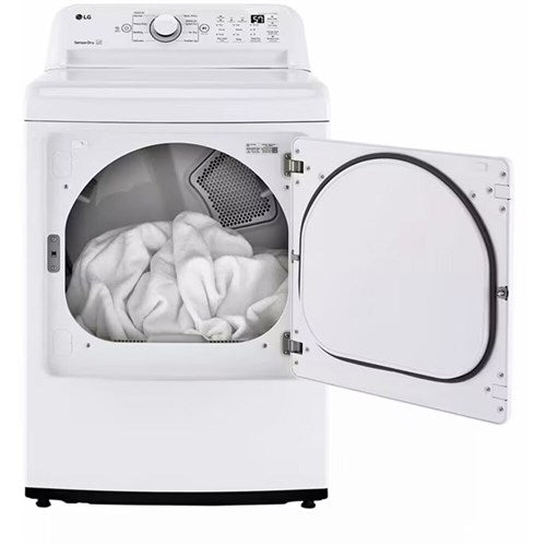 LG - 4.3 CF Top Load Washer (WT7005CW) & 7.3 Gas Dryer (DLG7001W) - WT7005CW-G-KIT