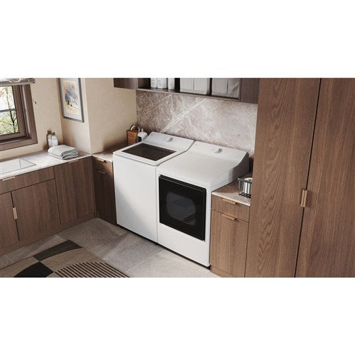 LG - 7.3 CF Electric Dryer, Wi-Fi, Easy Load, AI Sensor Dry - DLE8200W