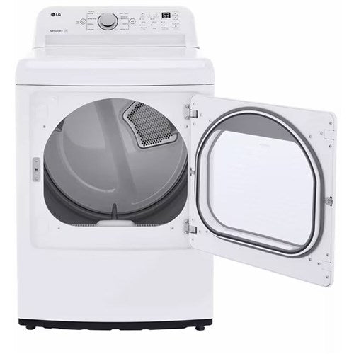 LG - 4.8 Top Load Washer (WT7155CW) & 7.3 CF Gas Dryer (DLG7151W) - WT7155CW-G-KIT