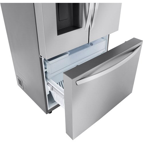 LG - 31 CF 3 Door French Door, Ice and Water with Dual Ice - LRFXS3106S
