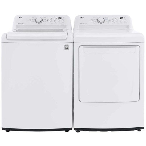 LG - 4.3 CF Ultra Large Capacity Top Load Washer - WT7000CW