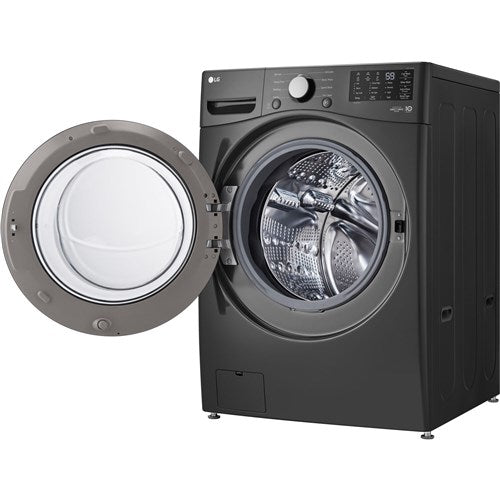 LG - 5.0 CF Ultra Large Capacity Front Load Washer with ColdWash, NFC Tag On - WM3470CM