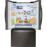 LG - 28 CF French Door, Ice and Water with Single Ice - LRFS28XBD
