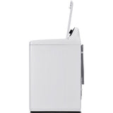 Midea - 4.5 CF Top Load Washer, Impeller, Stainless Tub - MLTW45M4BWW