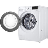 LG - 5.0 CF Ultra Large Capacity Front Load Washer with ColdWash, NFC Tag On - WM3470CW