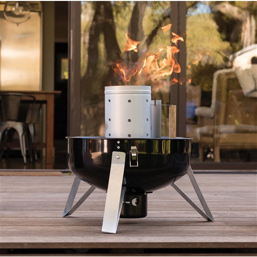 Cuisinart Grill - Charcoal Chimney Starter, Lights in 20 Minutes - CCC-100