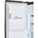 LG - 23 CF Counter-Depth 4-Door Refrig,InstaView DID,Craft Ice,Full Convert - LRMVC2306D
