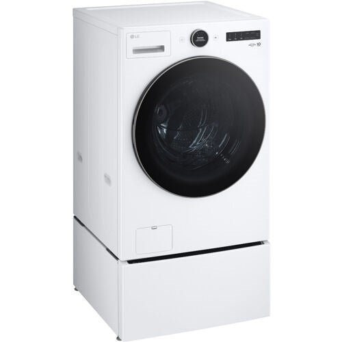 LG - 4.5 CF Ultra Large Capacity Front Load Washer with AIDD, Steam, Wi-Fi - WM5500HWA