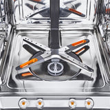 LG - 24" Top Control Dishwasher, 44dB, Smart WiFi, QuadWash Pro, Dynamic Dry - LDPS6762S