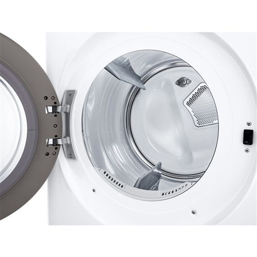 LG - 7.4 CF Ultra Large Capacity Electric Dryer w/ Sensor Dry and TurboSteam - DLEX5500W