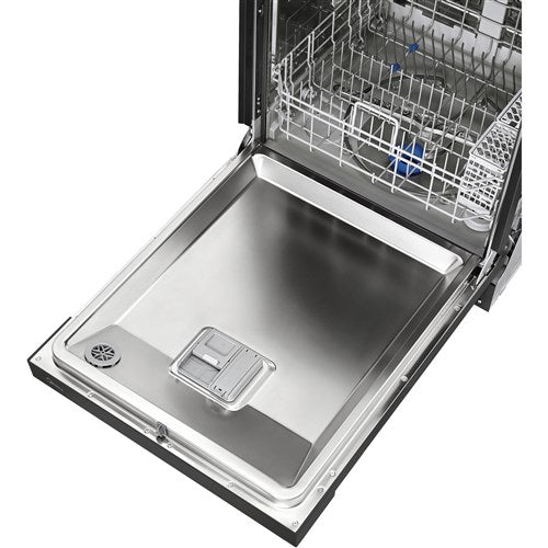 Midea - 24" Front Control Dishwasher, 52 dBA, Hybrid Tub - MDF24P1BBB